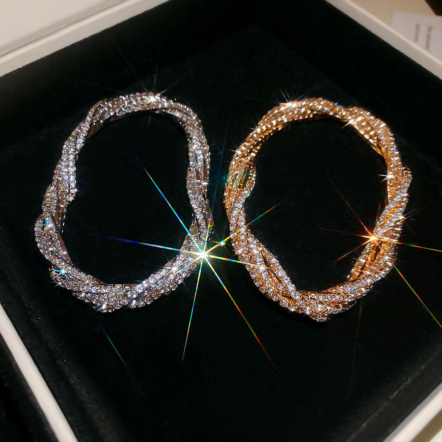 Super sparkly wrap bracelet