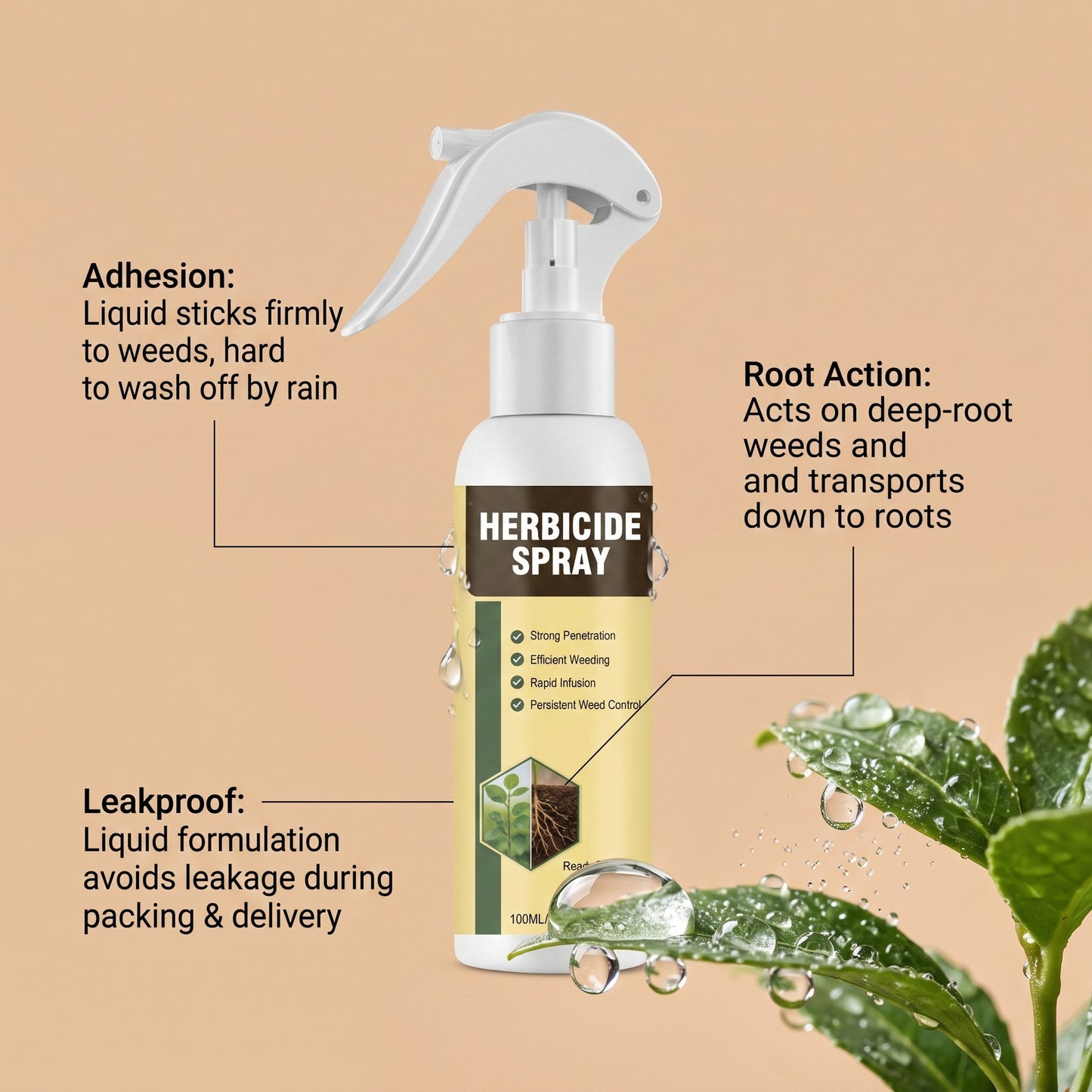 🔥Hot Sale 50% OFF 🎁 - Fast-Acting Natural Weed & Grass Killer Spray