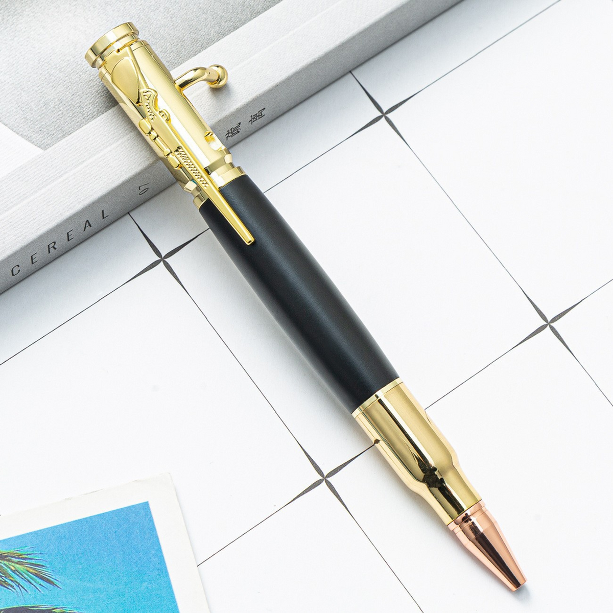 🖊Handmade Bolt-Action Wooden Pen
