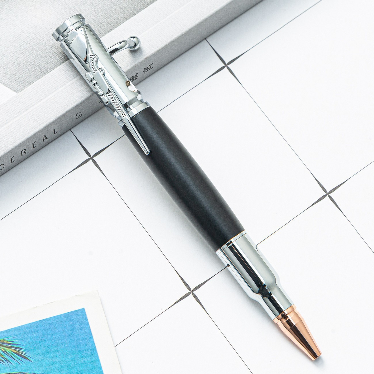 🖊Handmade Bolt-Action Wooden Pen