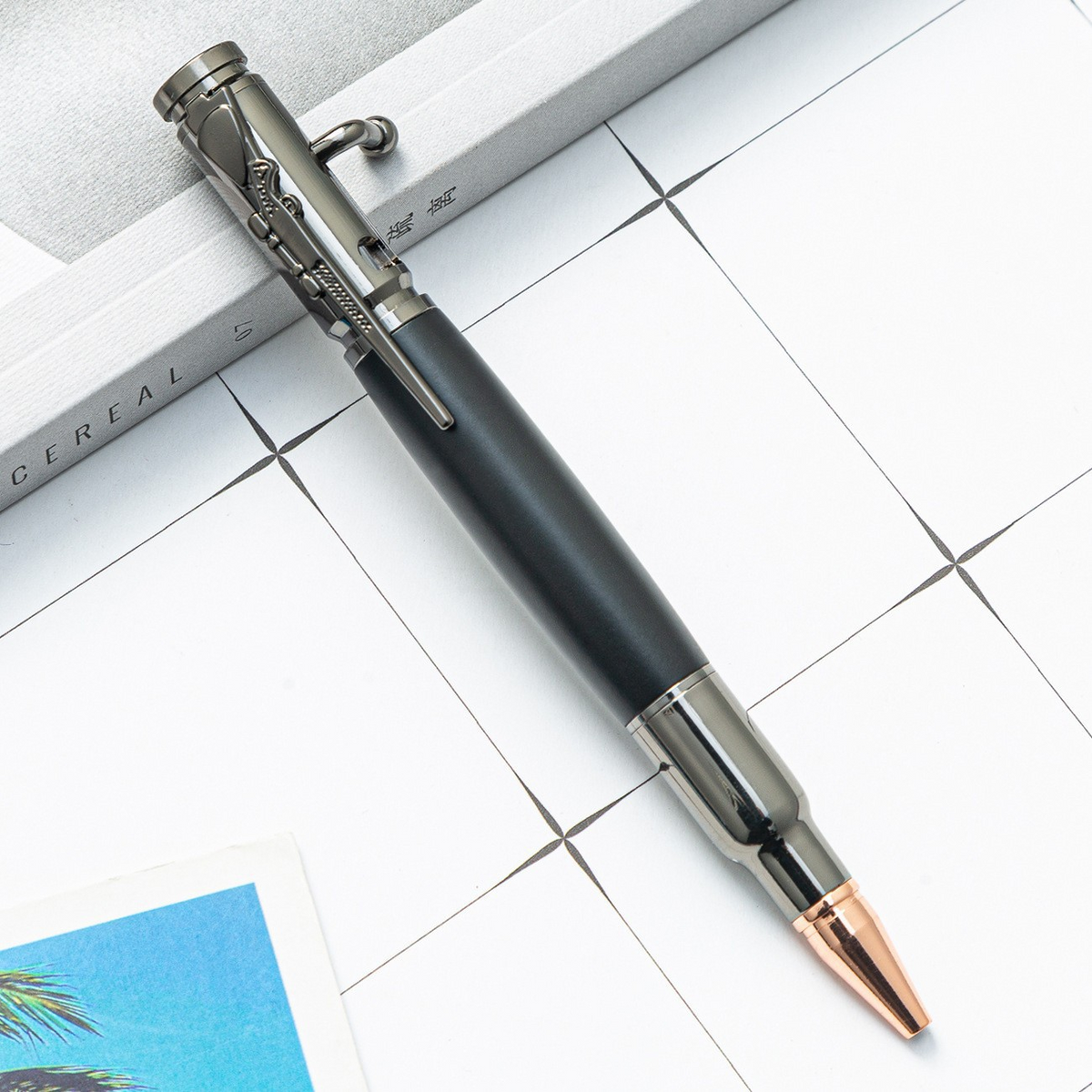 🖊Handmade Bolt-Action Wooden Pen