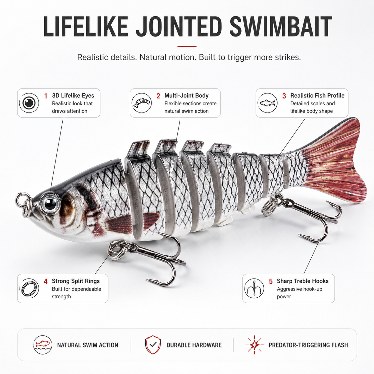 🎣Bionic Swimming Lure