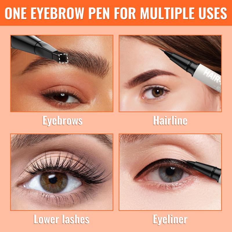 🌟 Achieve Perfect Brows – 49% OFF – ✨ 4D Brow Pen – For Natural, All-Day Eyebrow & Eyeliner Perfection! 💁‍♀