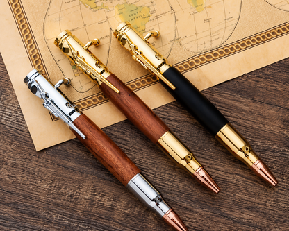 🖊Handmade Bolt-Action Wooden Pen