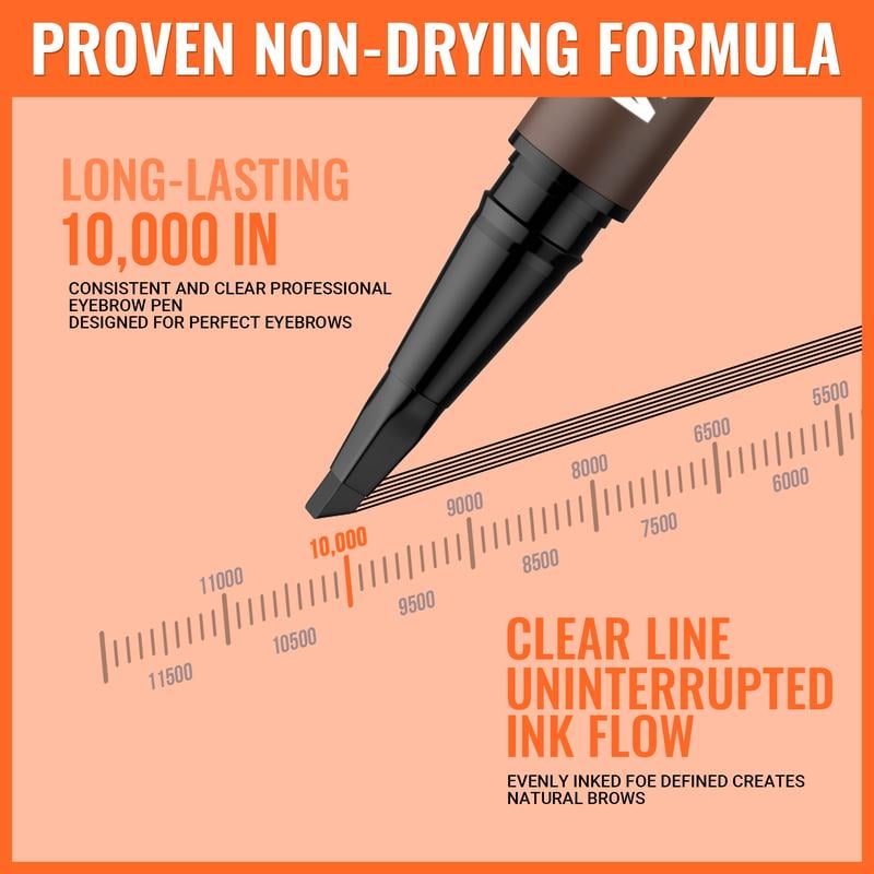 🌟 Achieve Perfect Brows – 49% OFF – ✨ 4D Brow Pen – For Natural, All-Day Eyebrow & Eyeliner Perfection! 💁‍♀