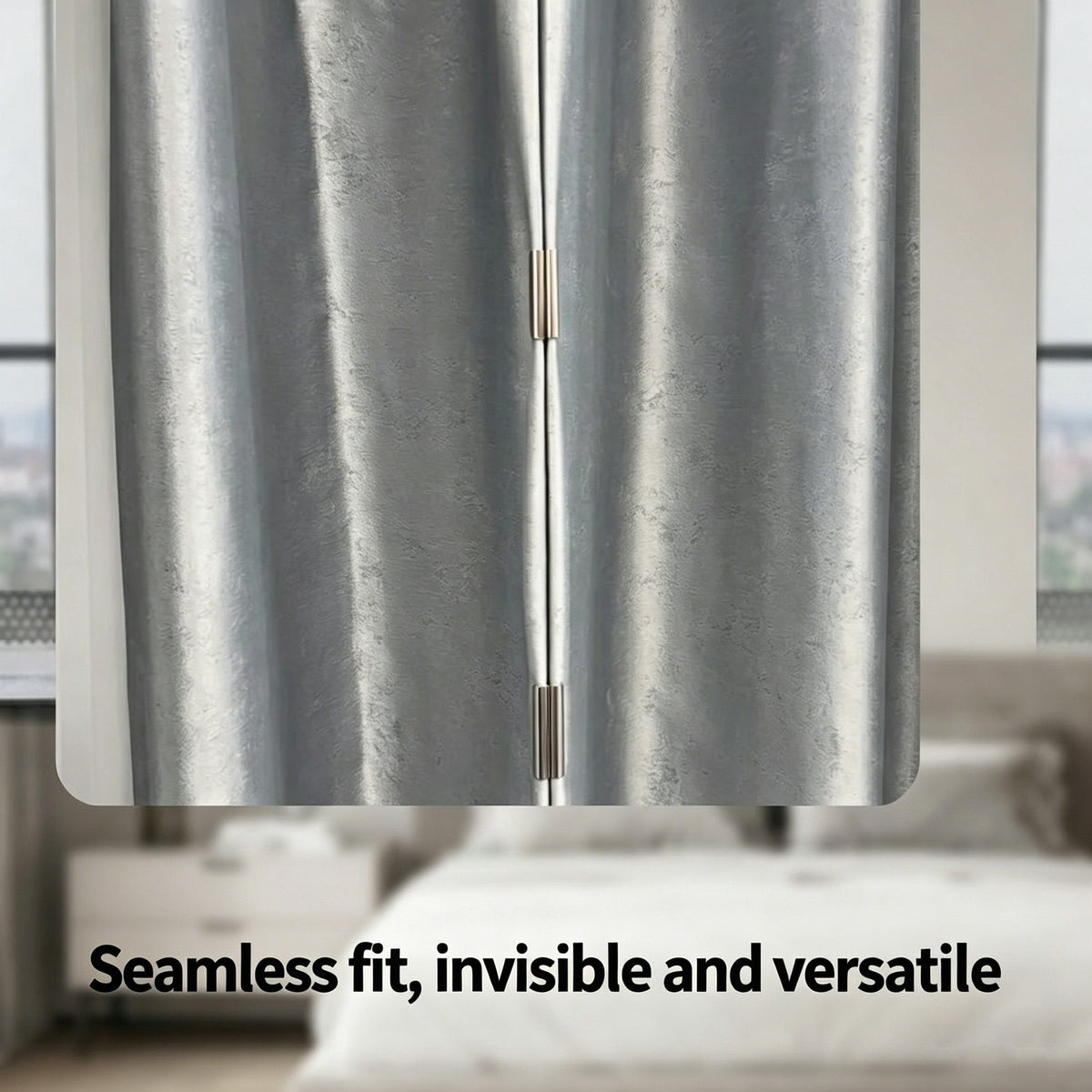 Magnetic Blackout Curtain Clips