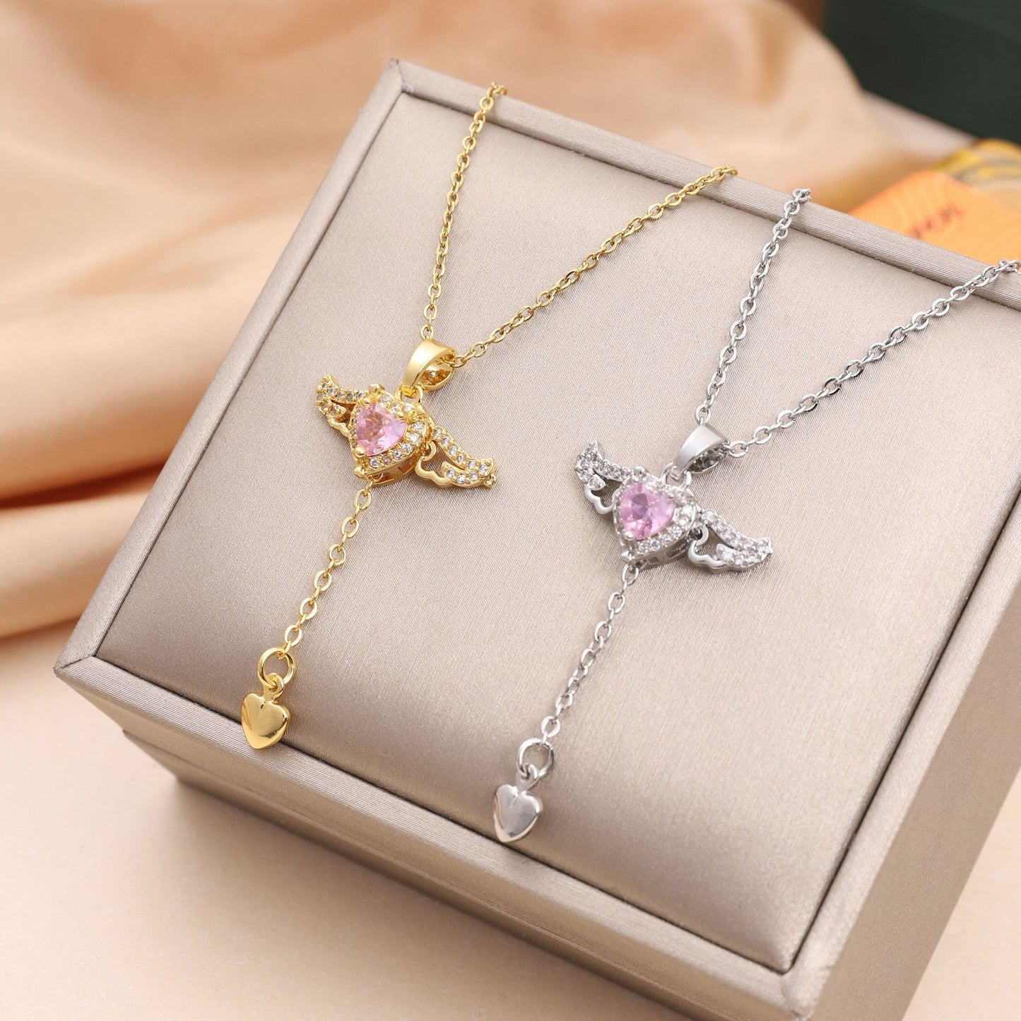 Cupid Heart Necklace