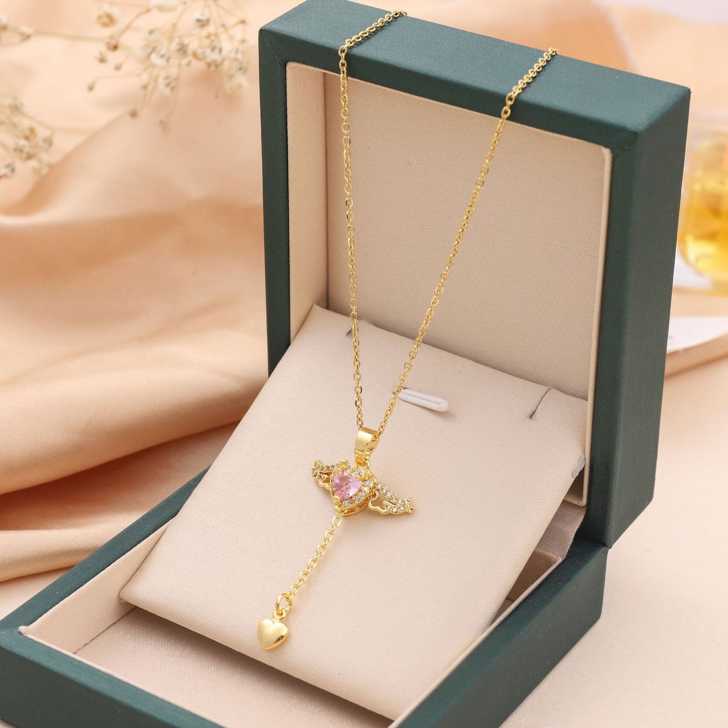 Cupid Heart Necklace