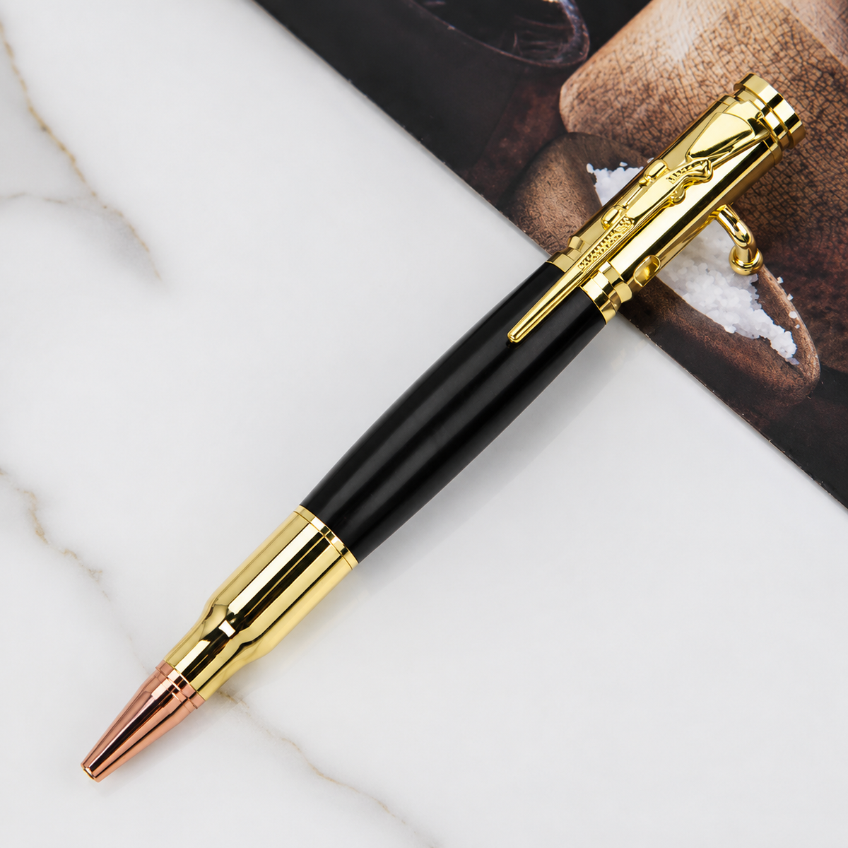 🖊Handmade Bolt-Action Wooden Pen