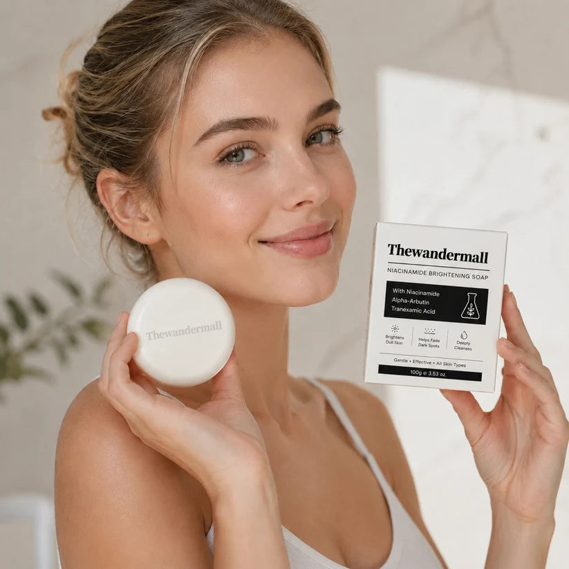 💆‍♀️Niacinamide Skin Brightening Soap melasma dark spots freckle