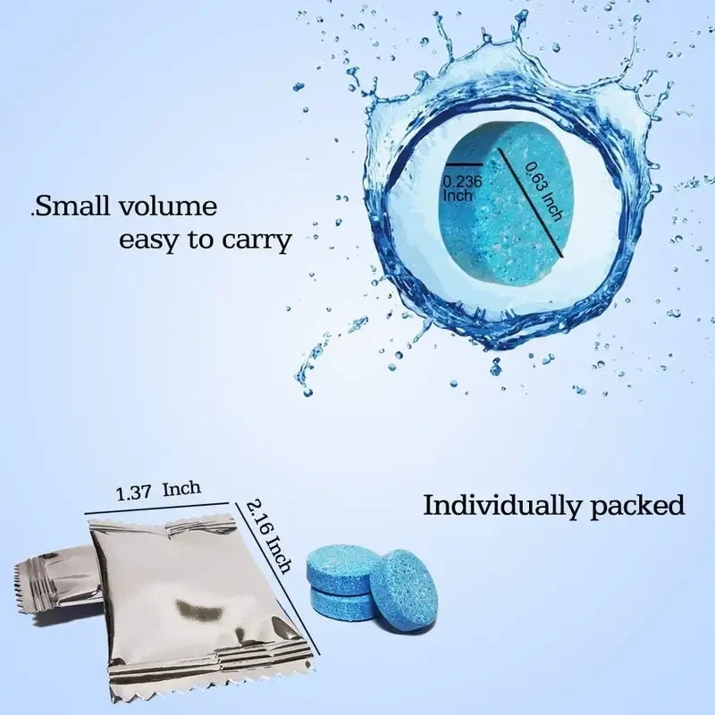 Car Windshield Washer Fluid concentrate Tablets