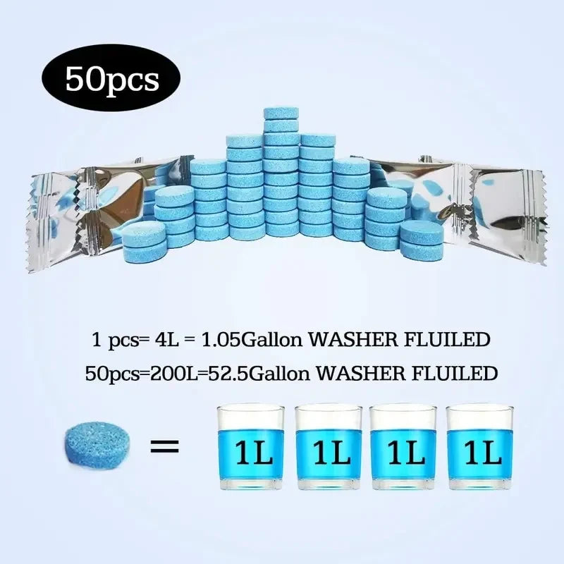 Car Windshield Washer Fluid concentrate Tablets
