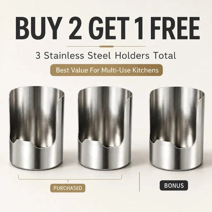 🍽️ Premium Stainless Steel Kitchen Counter Organizer