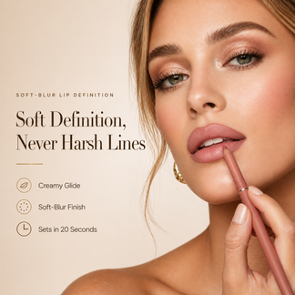 Easy Glide Lip Liner — Creamy, Blendable Color with Smooth Application