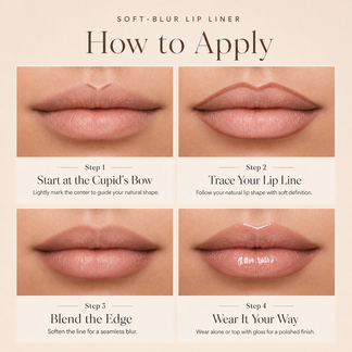 Easy Glide Lip Liner — Creamy, Blendable Color with Smooth Application