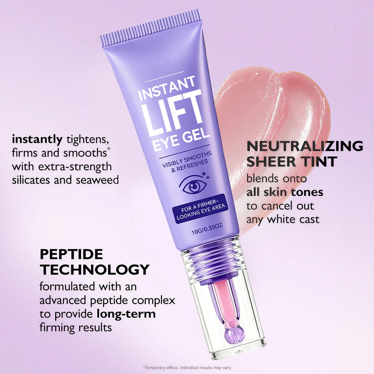 QIAWI® Eye Bag Instant Eraser, Tightens, Firms & Blurs Wrinkles
