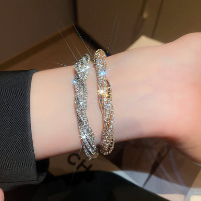 Super sparkly wrap bracelet