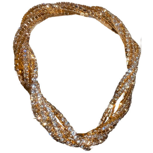 Super sparkly wrap bracelet