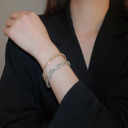 Super sparkly wrap bracelet