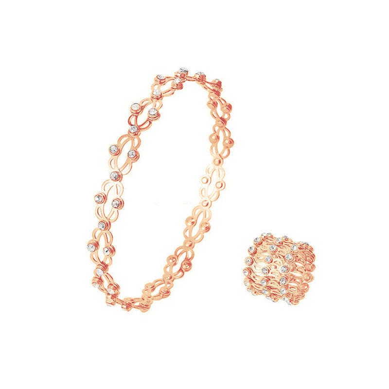 2-in-1 Adjustable Bracelet Ring