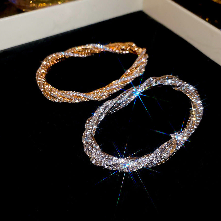 Super sparkly wrap bracelet