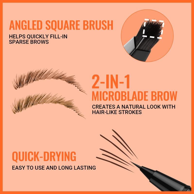 🌟 Achieve Perfect Brows – 49% OFF – ✨ 4D Brow Pen – For Natural, All-Day Eyebrow & Eyeliner Perfection! 💁‍♀