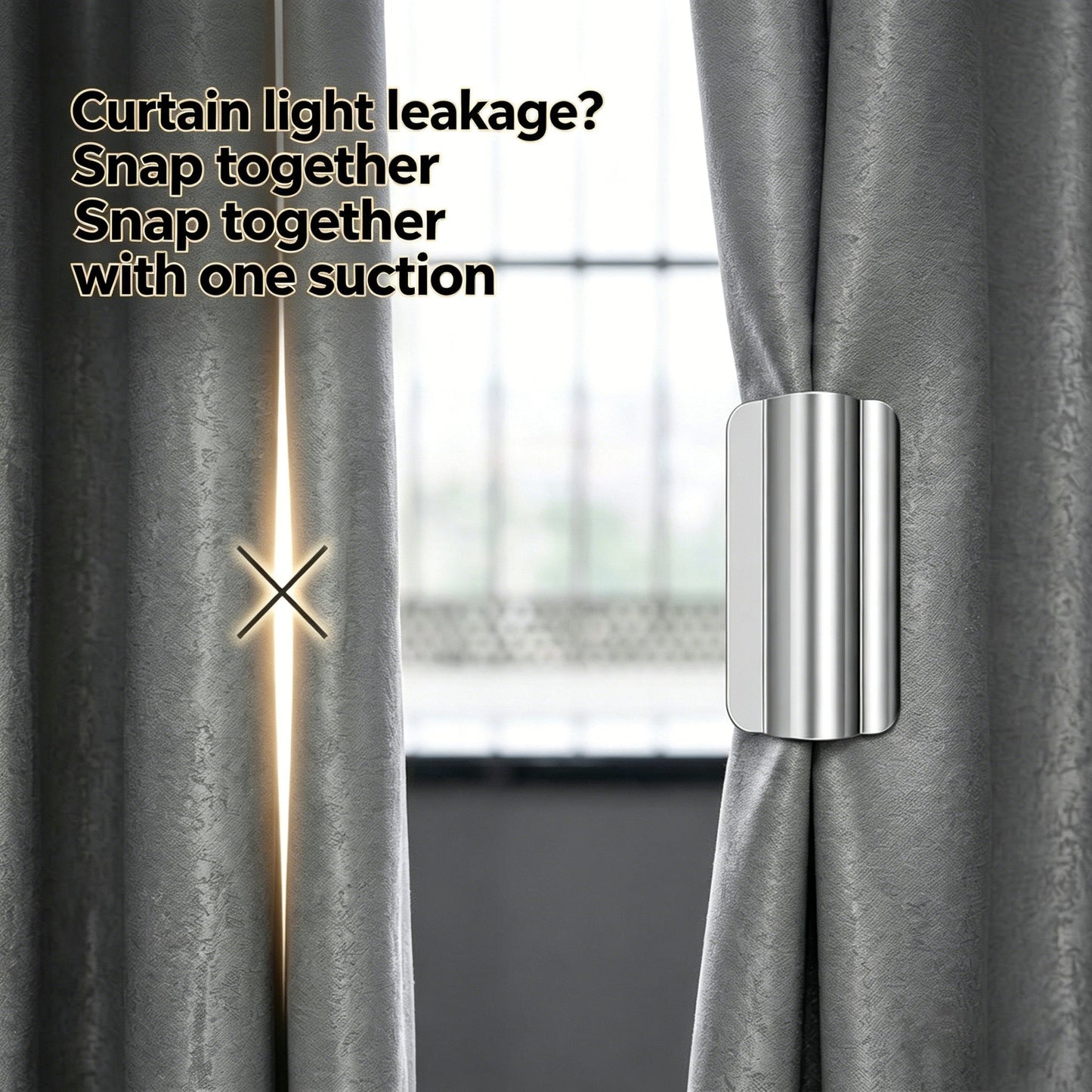 Magnetic Blackout Curtain Clips