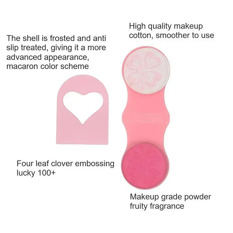 Temporary hair chalk applicator and powder detail