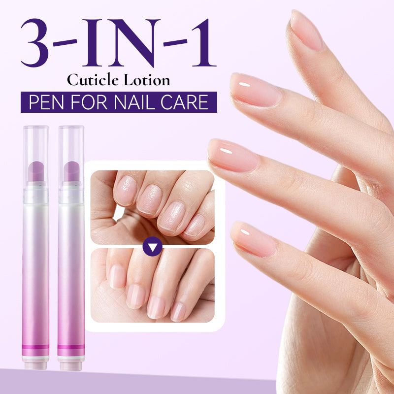 💅 3-in-1 Cuticle Care Pen – Exfoliate, Nourish & Smooth Dry Cuticles 💜