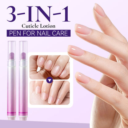 💅 3-in-1 Cuticle Care Pen – Exfoliate, Nourish & Smooth Dry Cuticles 💜