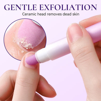 💅 3-in-1 Cuticle Care Pen – Exfoliate, Nourish & Smooth Dry Cuticles 💜