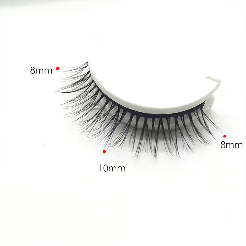 👁️Glue-Free Self-Adhesive Lashes – 3-Second, Natural & Reusable