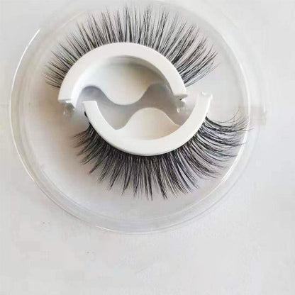 👁️Glue-Free Self-Adhesive Lashes – 3-Second, Natural & Reusable