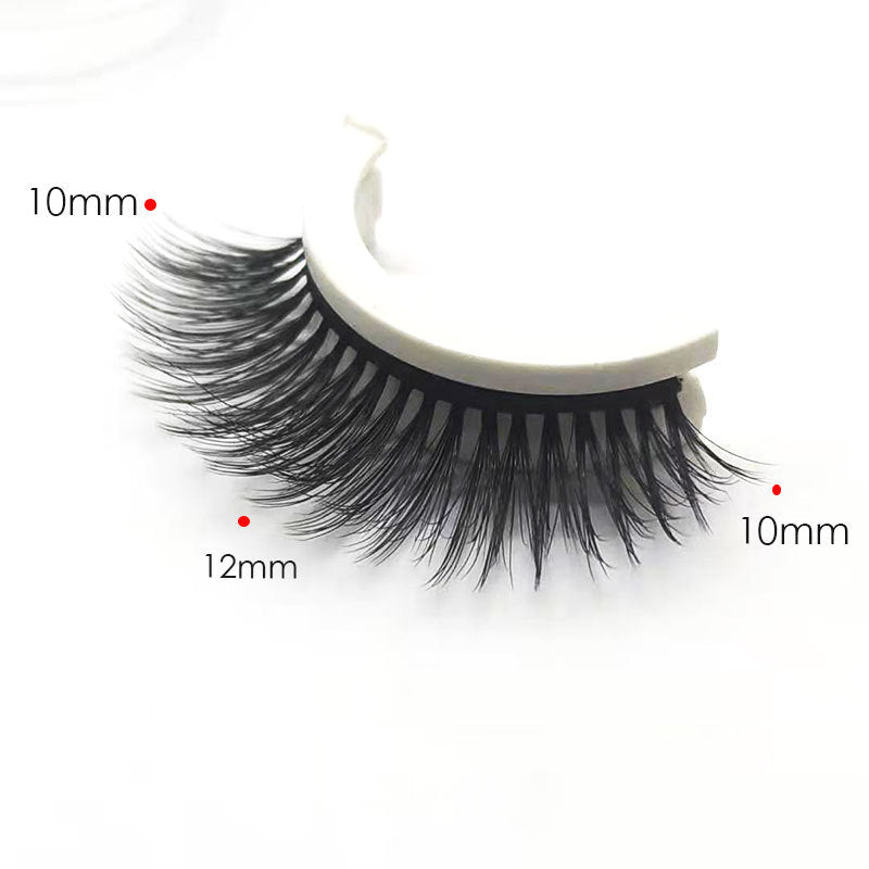 👁️Glue-Free Self-Adhesive Lashes – 3-Second, Natural & Reusable