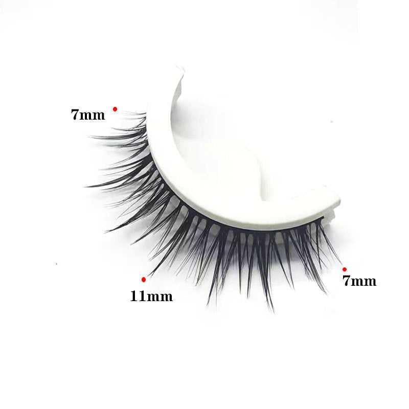 👁️Glue-Free Self-Adhesive Lashes – 3-Second, Natural & Reusable