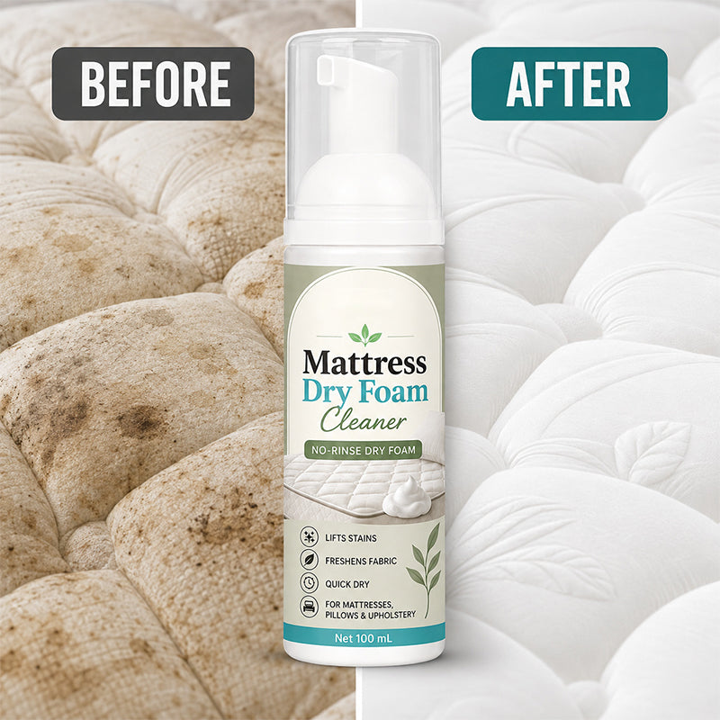 🧼No-Rinse Mattress & Upholstery Foam Cleaner