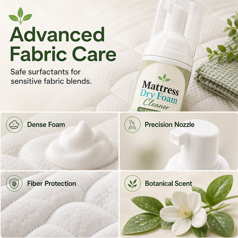 🧼No-Rinse Mattress & Upholstery Foam Cleaner